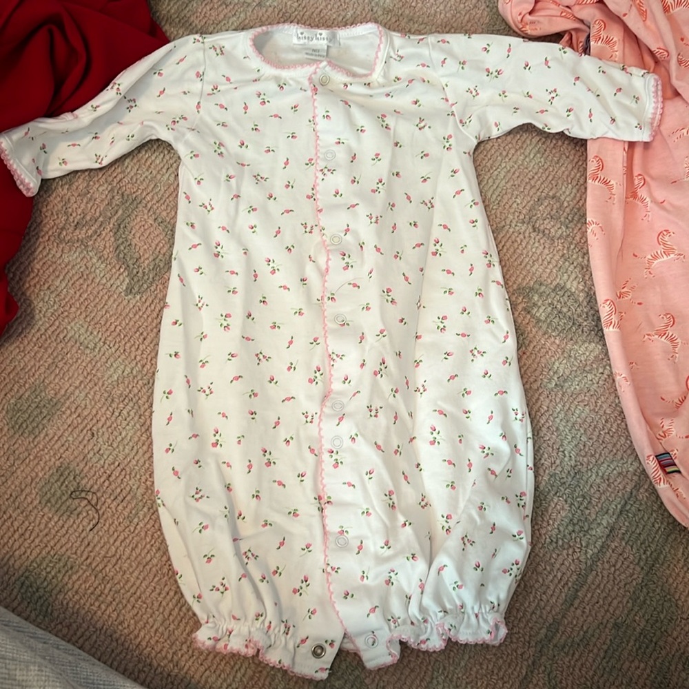 Convertible baby gown